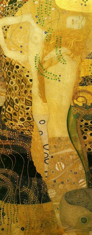 Gustav Klimt vattenormar china oil painting image